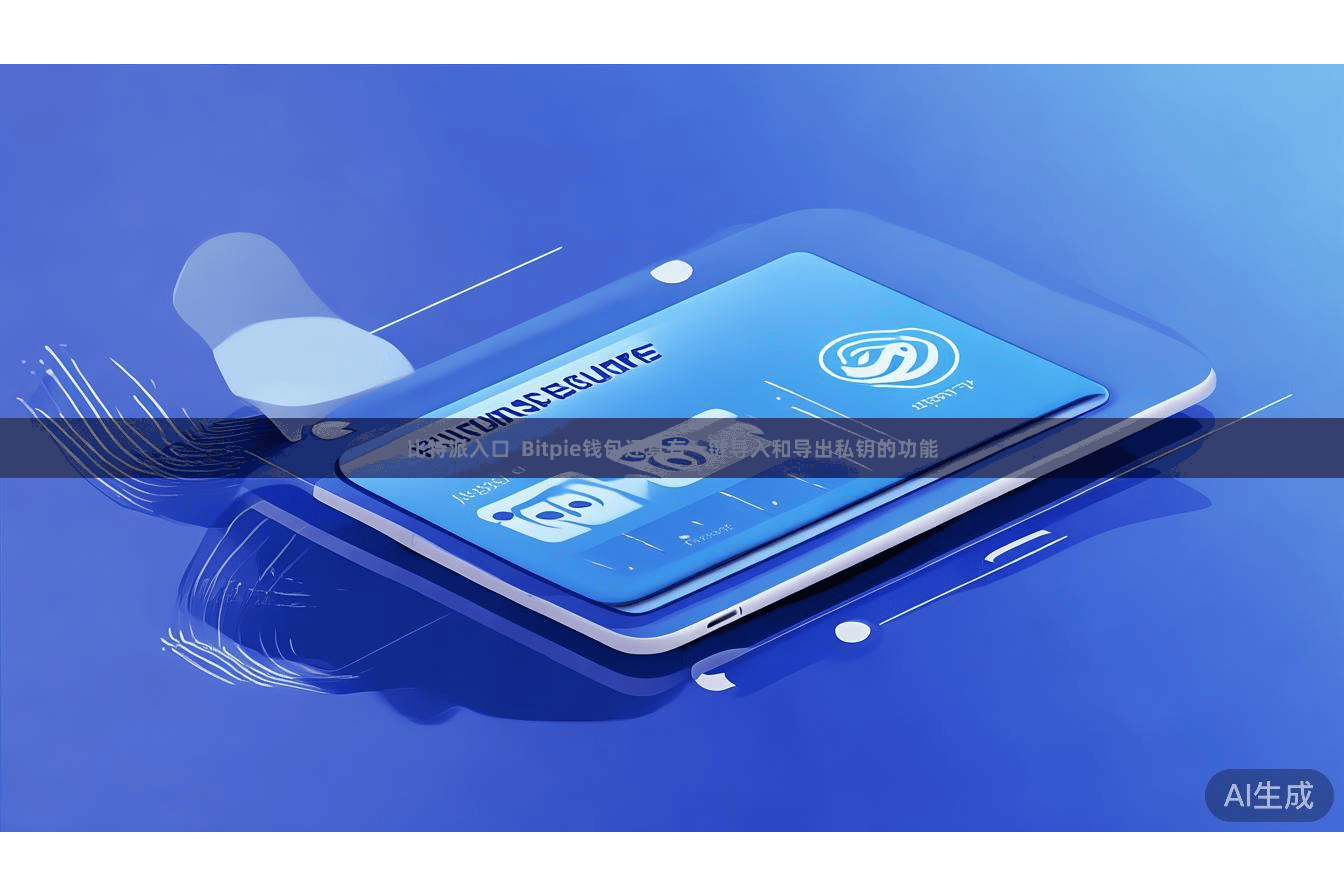比特派入口 Bitpie钱包还具有一键导入和导出私钥的功能