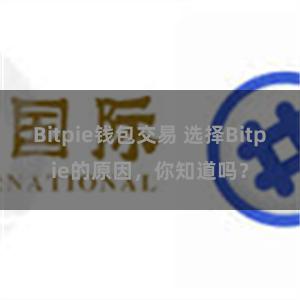 Bitpie钱包交易 选择Bitpie的原因，你知道吗？