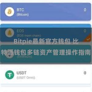 Bitpie最新官方钱包 比特派钱包多链资产管理操作指南