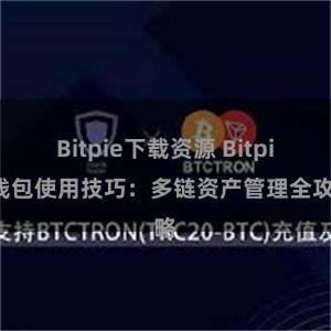 Bitpie下载资源 Bitpie钱包使用技巧：多链资产管理全攻略