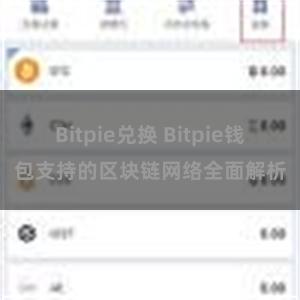 Bitpie兑换 Bitpie钱包支持的区块链网络全面解析