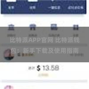 比特派APP官网 比特派钱包：新手下载及使用指南