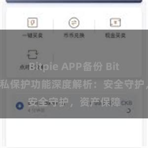 Bitpie APP备份 Bitpie钱包隐私保护功能深度解析：安全守护，资产保障