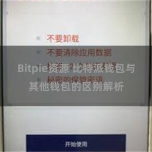 Bitpie资源 比特派钱包与其他钱包的区别解析