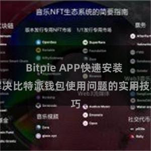 Bitpie APP快速安装 解决比特派钱包使用问题的实用技巧