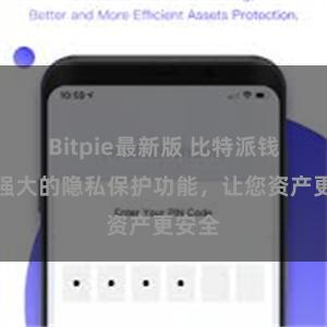 Bitpie最新版 比特派钱包：强大的隐私保护功能，让您资产更安全