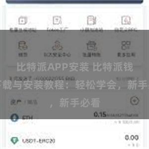 比特派APP安装 比特派钱包下载与安装教程：轻松学会，新手必看