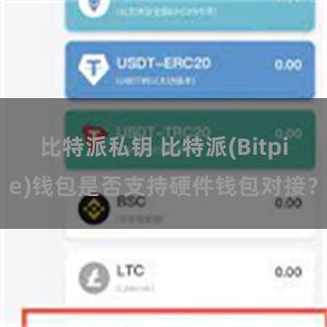 比特派私钥 比特派(Bitpie)钱包是否支持硬件钱包对接？