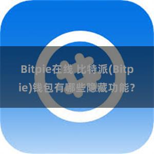 Bitpie在线 比特派(Bitpie)钱包有哪些隐藏功能？