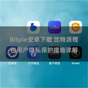 Bitpie安卓下载 比特派钱包用户隐私保护措施详解