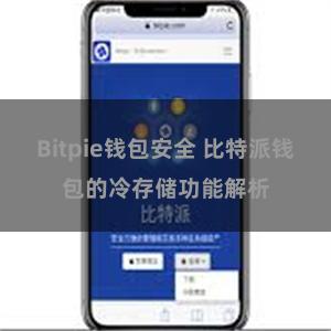 Bitpie钱包安全 比特派钱包的冷存储功能解析