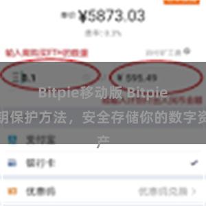 Bitpie移动版 Bitpie私钥保护方法，安全存储你的数字资产