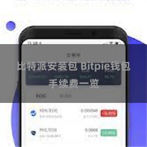 比特派安装包 Bitpie钱包手续费一览