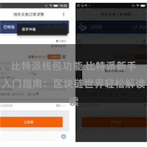 比特派钱包功能 比特派新手入门指南：区块链世界轻松解读